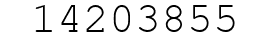 Number 14203855.