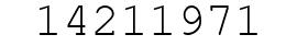Number 14211971.