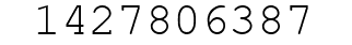 Number 1427806387.