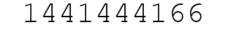 Number 1441444166.