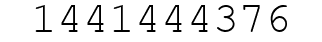 Number 1441444376.
