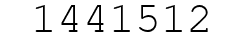 Number 1441512.