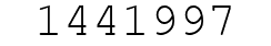 Number 1441997.
