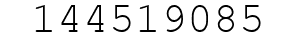 Number 144519085.