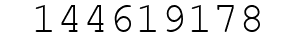 Number 144619178.