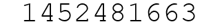 Number 1452481663.