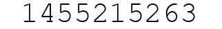 Number 1455215263.