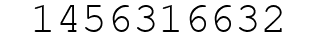 Number 1456316632.