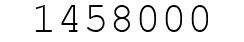 Number 1458000.