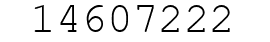 Number 14607222.