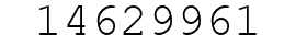Number 14629961.
