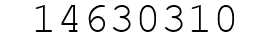 Number 14630310.
