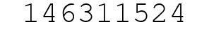 Number 146311524.