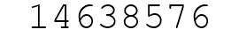 Number 14638576.