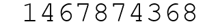 Number 1467874368.