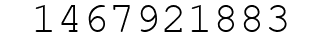 Number 1467921883.