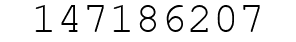 Number 147186207.