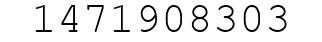Number 1471908303.