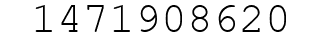 Number 1471908620.
