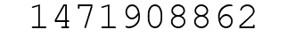 Number 1471908862.