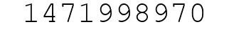 Number 1471998970.