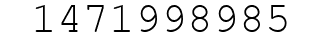Number 1471998985.