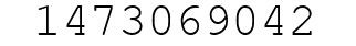 Number 1473069042.