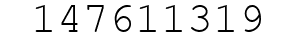 Number 147611319.