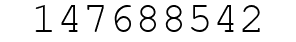 Number 147688542.