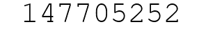 Number 147705252.