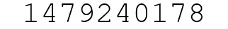 Number 1479240178.