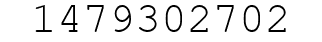 Number 1479302702.