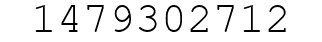 Number 1479302712.