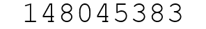 Number 148045383.