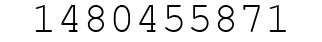 Number 1480455871.