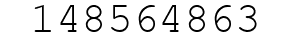 Number 148564863.