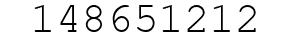 Number 148651212.