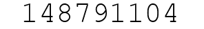 Number 148791104.