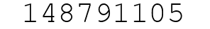 Number 148791105.