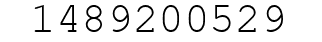 Number 1489200529.