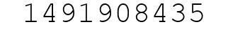 Number 1491908435.