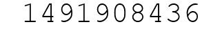 Number 1491908436.