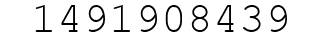 Number 1491908439.