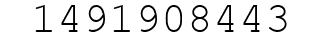 Number 1491908443.