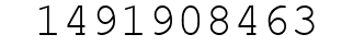 Number 1491908463.