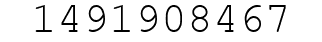 Number 1491908467.