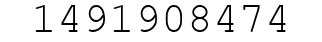 Number 1491908474.