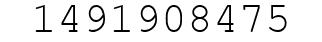 Number 1491908475.