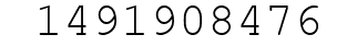 Number 1491908476.