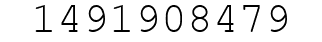 Number 1491908479.